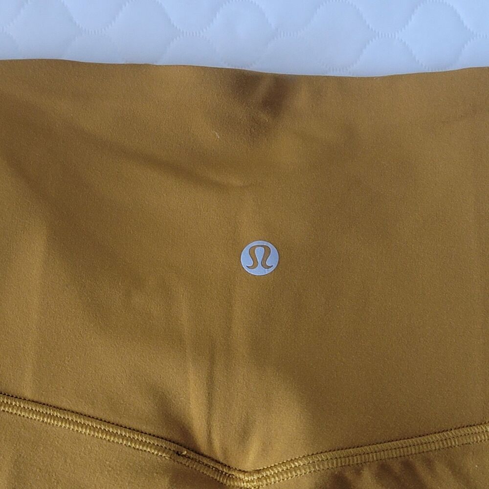 Lululemon Align Hi Rise Pant Pockets Size 6 Spiced Bronze Leggings Nulu - Picture 14 of 16